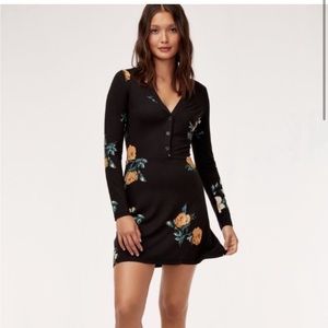 Aritzia Wilfred Free Roslin Floral Women's Dress